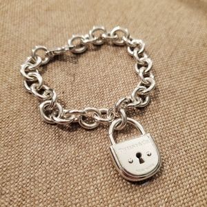 Tiffany & Co Arc Padlock Bracelet